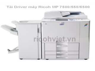 Driver máy Aficio MP 5500/6500/7500