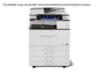 Hướng dẫn sử dụng máy photocopy Ricoh MP 2554/3054/3554/4054/5054/6054 series