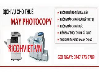 Cho thuê máy photocopy tại KCN Đông Anh