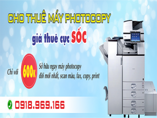 Cho thuê máy photocopy tại Cầu Giấy Hà Nội