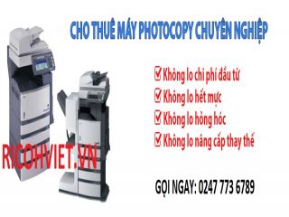 Cho thuê máy photocopy tại KCN Nam Thăng Long