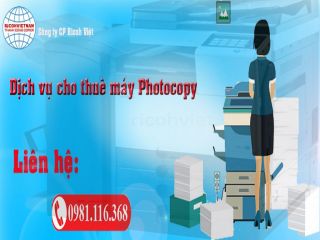 Cho thuê máy photocopy tại KCN Minh Đức