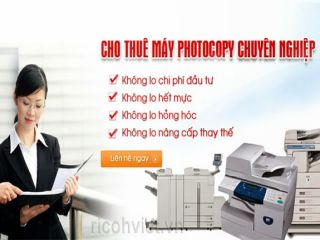 Cho thuê máy photocopy tại KCN Bắc Giang