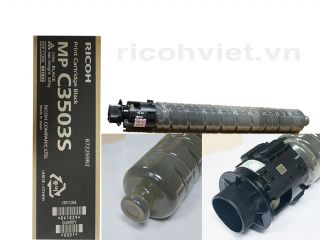 Mực in cartridge màu đen 841829 dùng cho Ricoh MP C3003/C3503