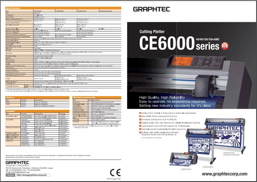 Catalog Máy cắt decal CE6000-40