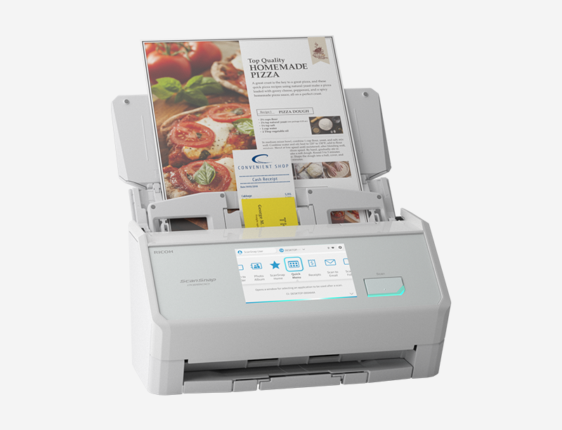 ScanSnap iX2500 – máy quét tài liệu cá nhân cao cấp đến từ nhà RICOH.