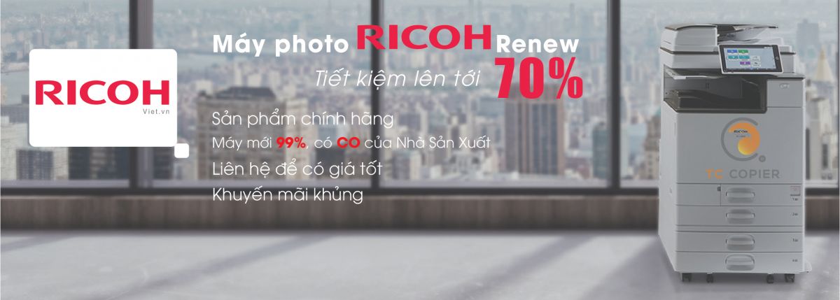 Máy Photocopy Ricoh Renew