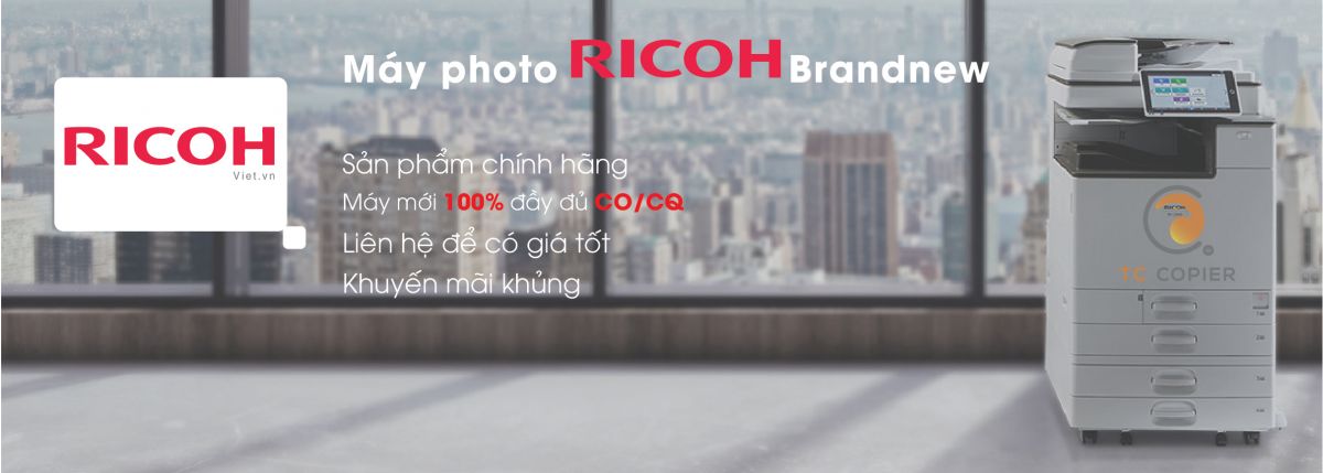 Máy Photocopy Ricoh Brand New